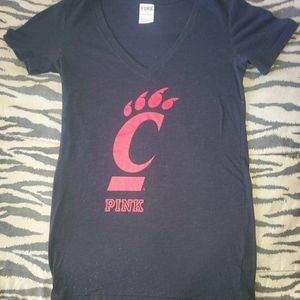 Pink College Tshirt